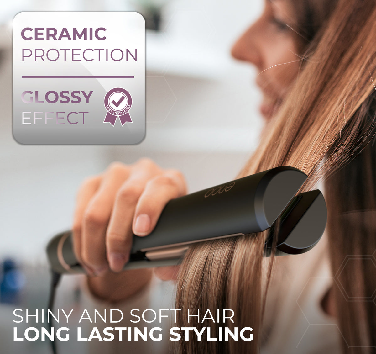 ENOA S7 PRO – Piastra Ionica in Ceramica Tourmaline