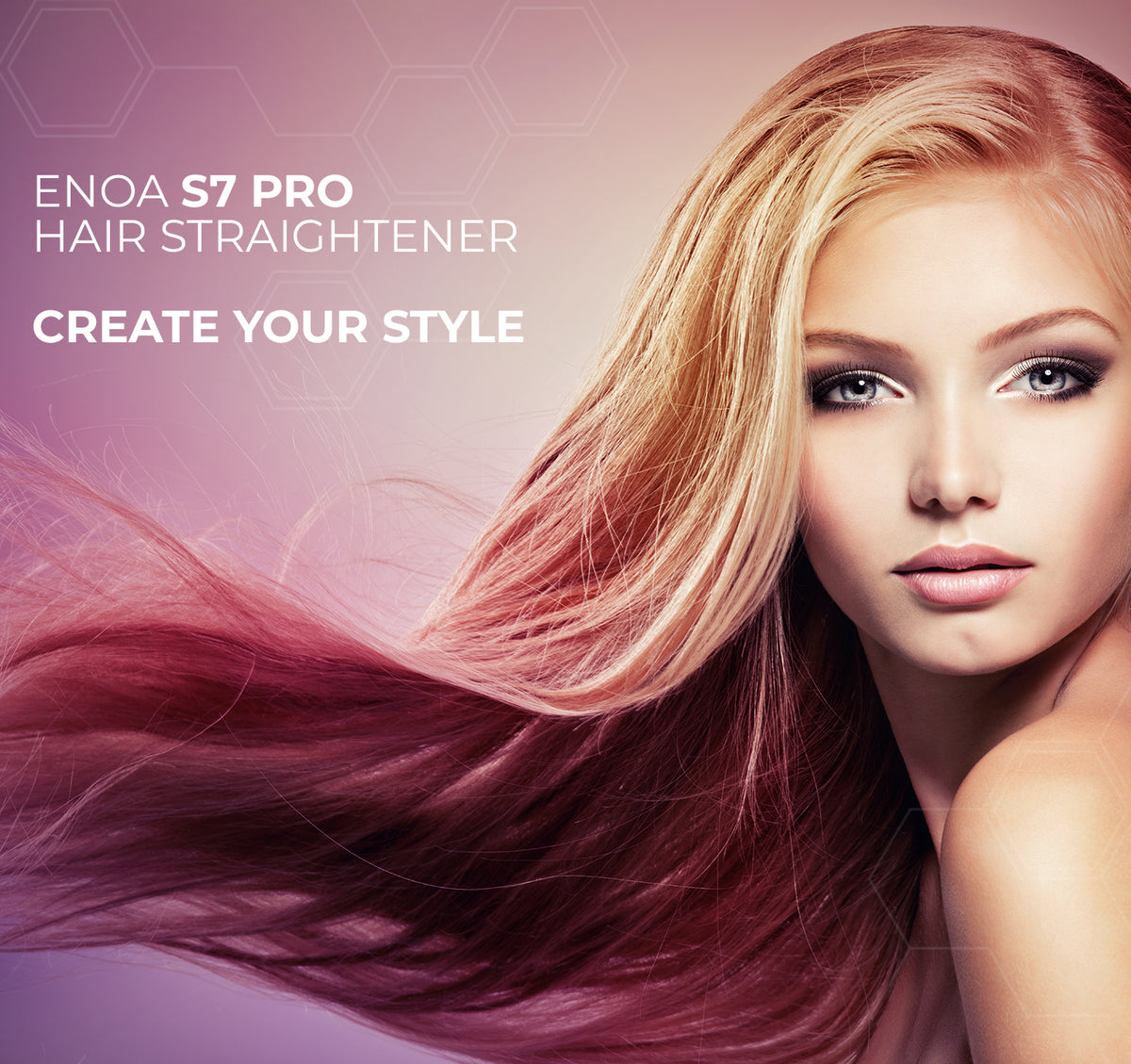 ENOA S7 PRO – Piastra Ionica in Ceramica Tourmaline