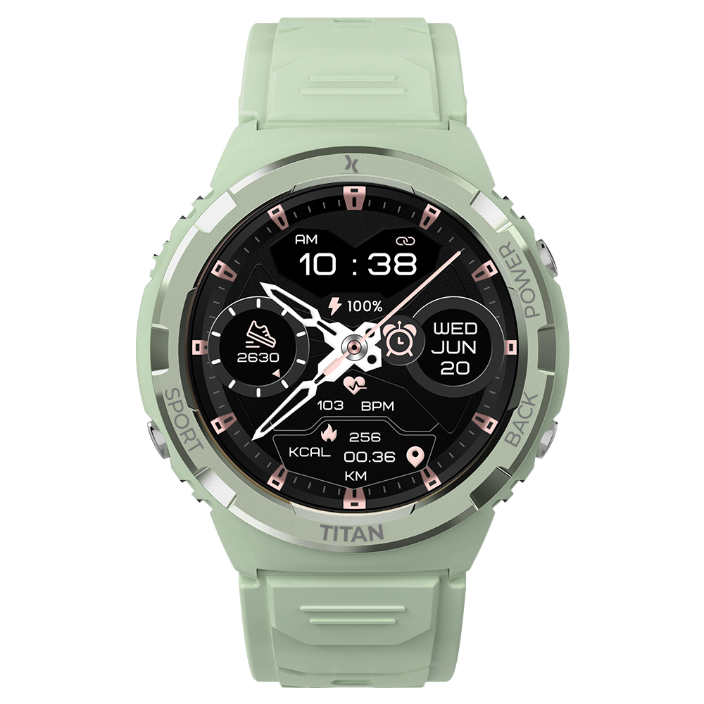 MAXCOM FW100 Titan Valkiria Verde – Smartwatch AMOLED