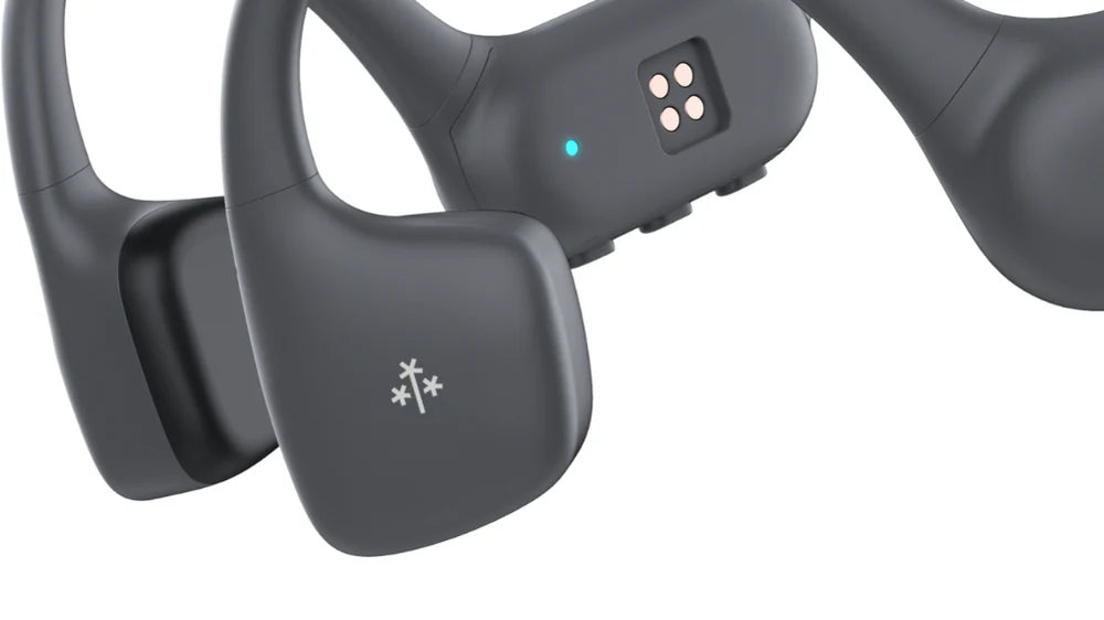 HUNE OLA Black – Cuffie Bluetooth a Conduzione Ossea Waterproof