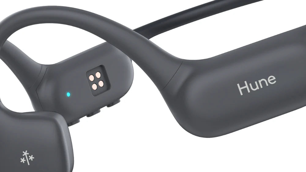 HUNE OLA Black – Cuffie Bluetooth a Conduzione Ossea Waterproof
