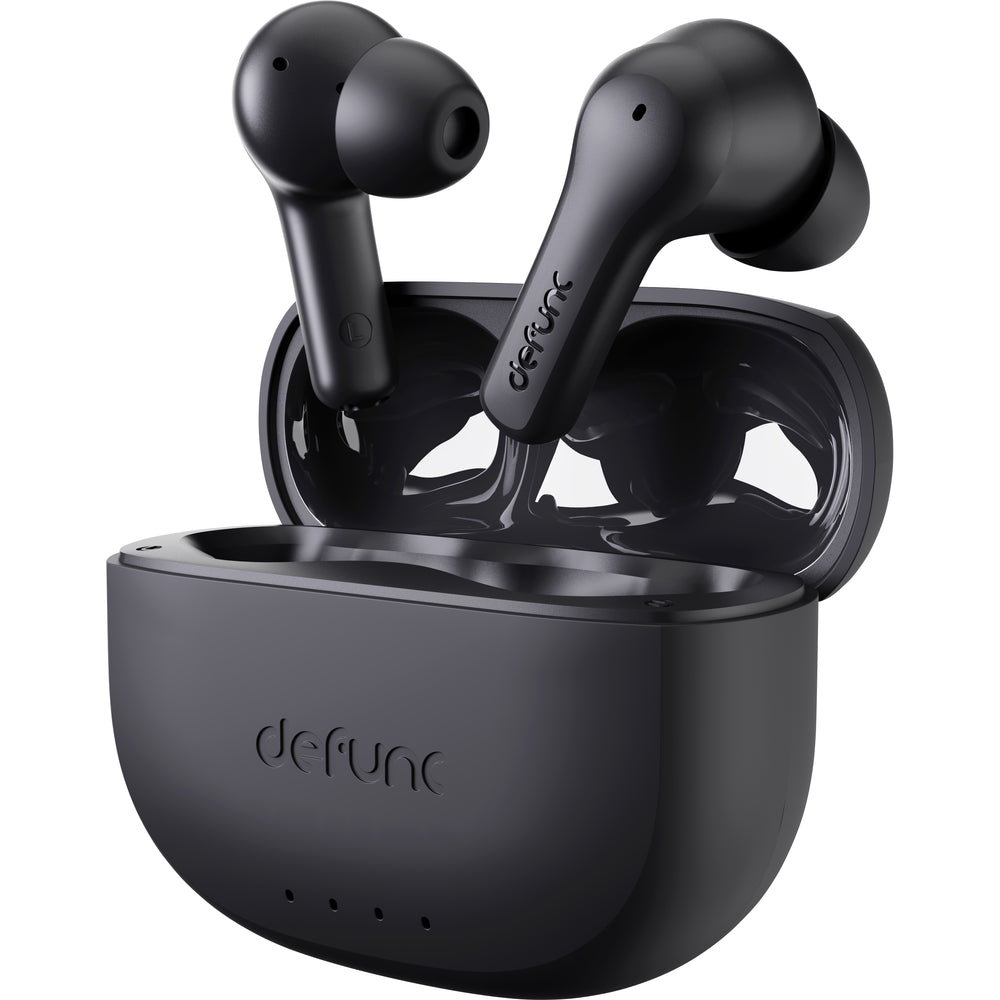 Defunc TRUE ANC II Black – Auricolari Wireless Bluetooth con Cancellazione Attiva del Rumore Neri