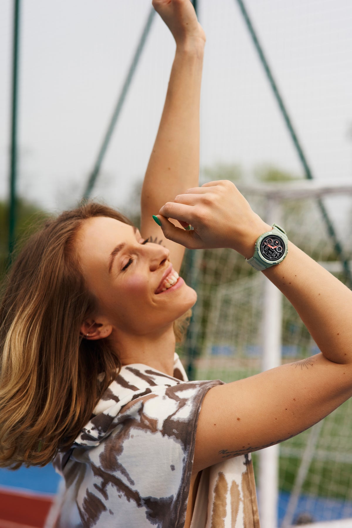 MAXCOM FW100 Titan Valkiria Verde – Smartwatch AMOLED