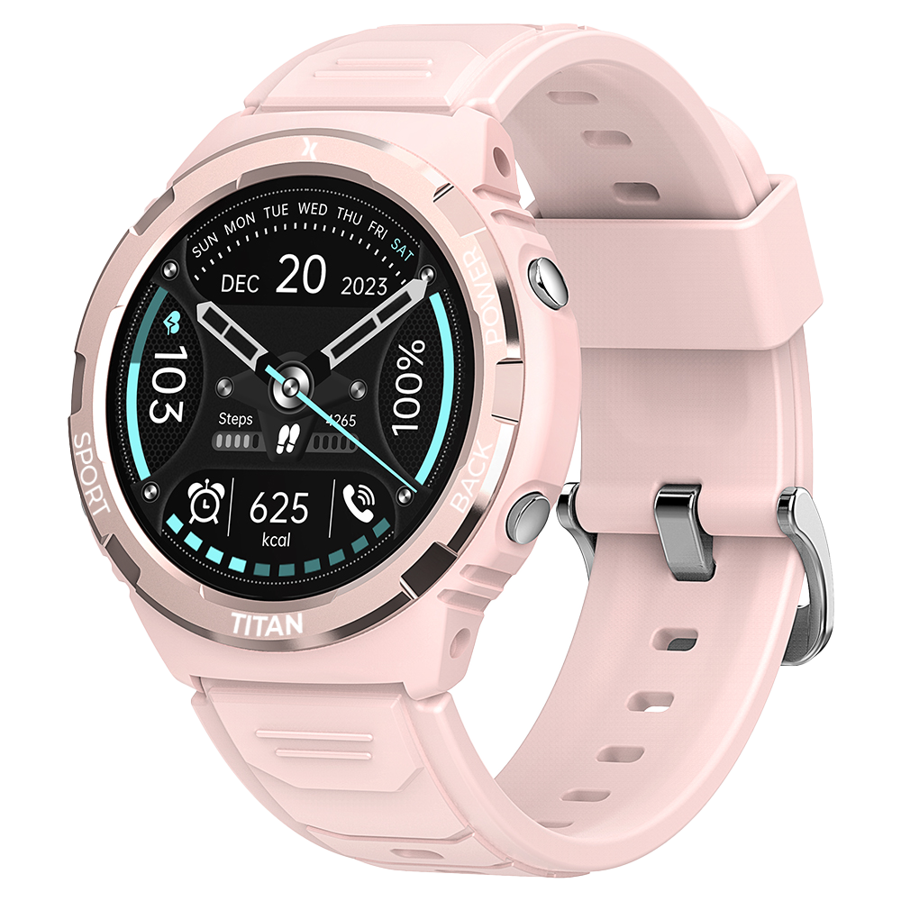 MAXCOM FW100 Titan Valkiria Smartwatch Rosa – AMOLED 1.3” con Resistenza IP69K e Funzioni Smart Complete