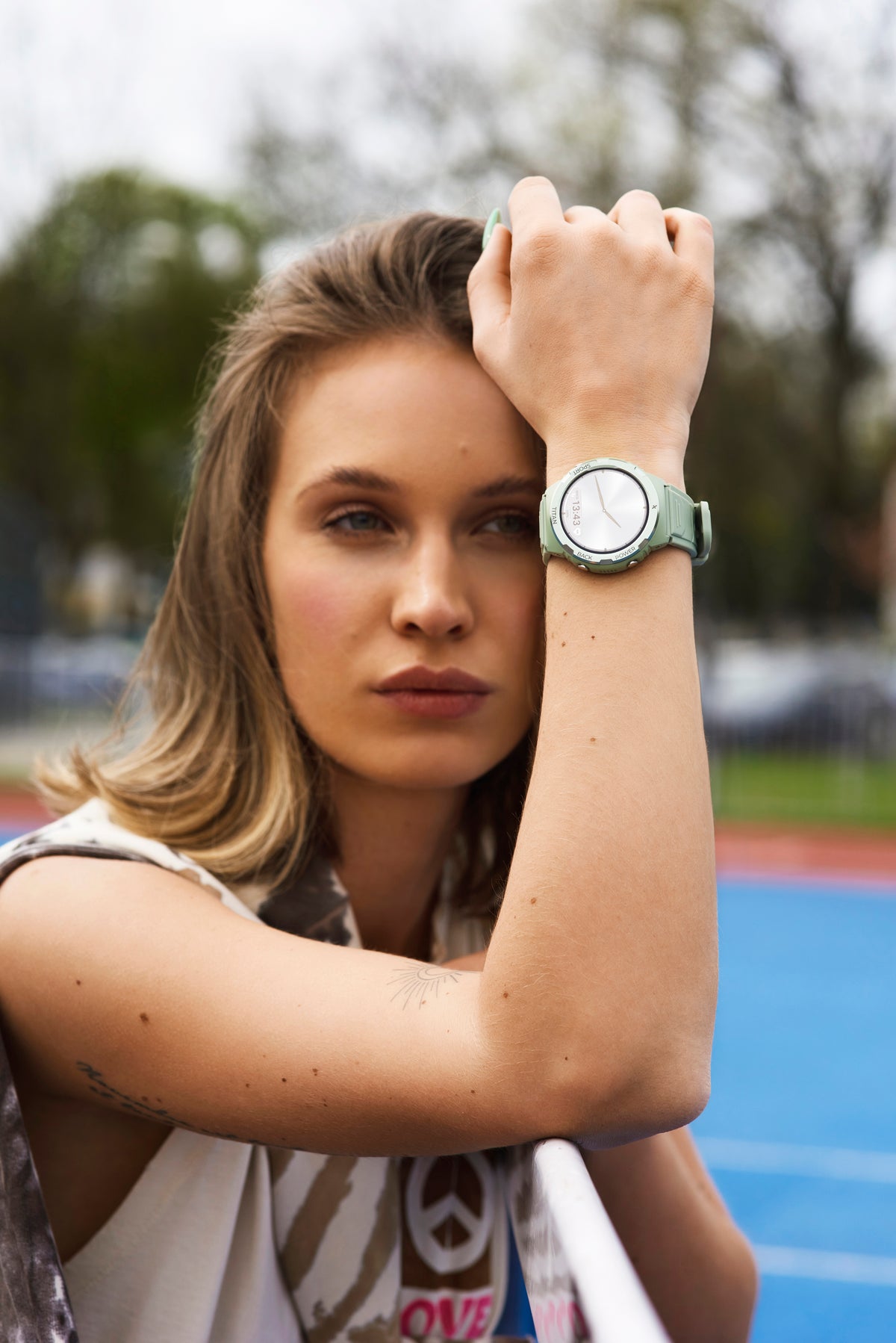 MAXCOM FW100 Titan Valkiria Verde – Smartwatch AMOLED