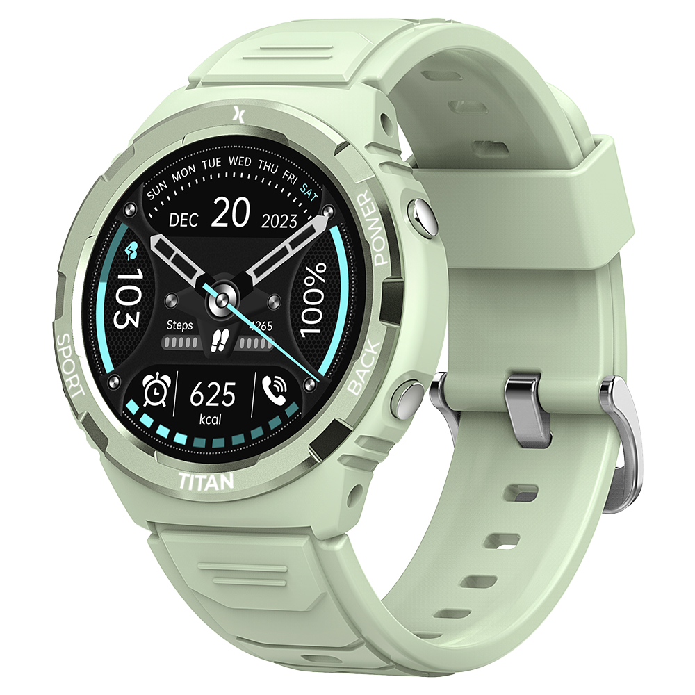MAXCOM FW100 Titan Valkiria Smartwatch Verde – AMOLED 1.3” con Resistenza IP69K e Sport Smart