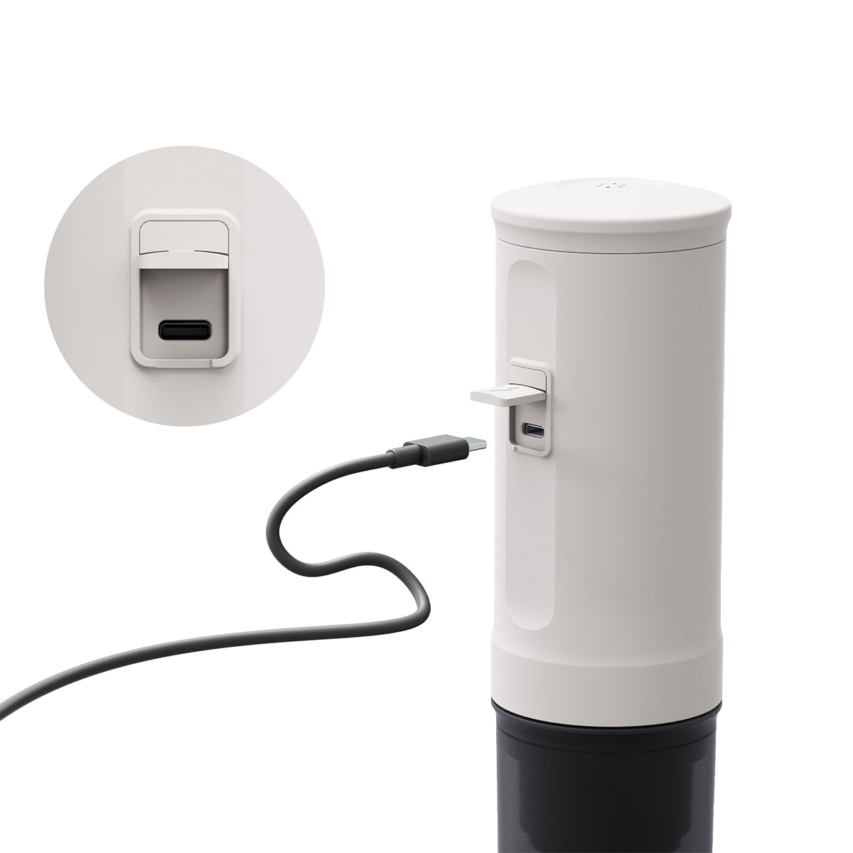 Outin Nano Macchina da Caffè Portatile Pearl White