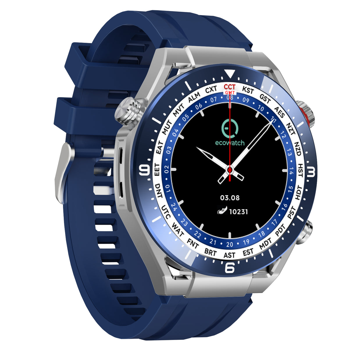 ECOWATCH EW01 Silver – Smartwatch