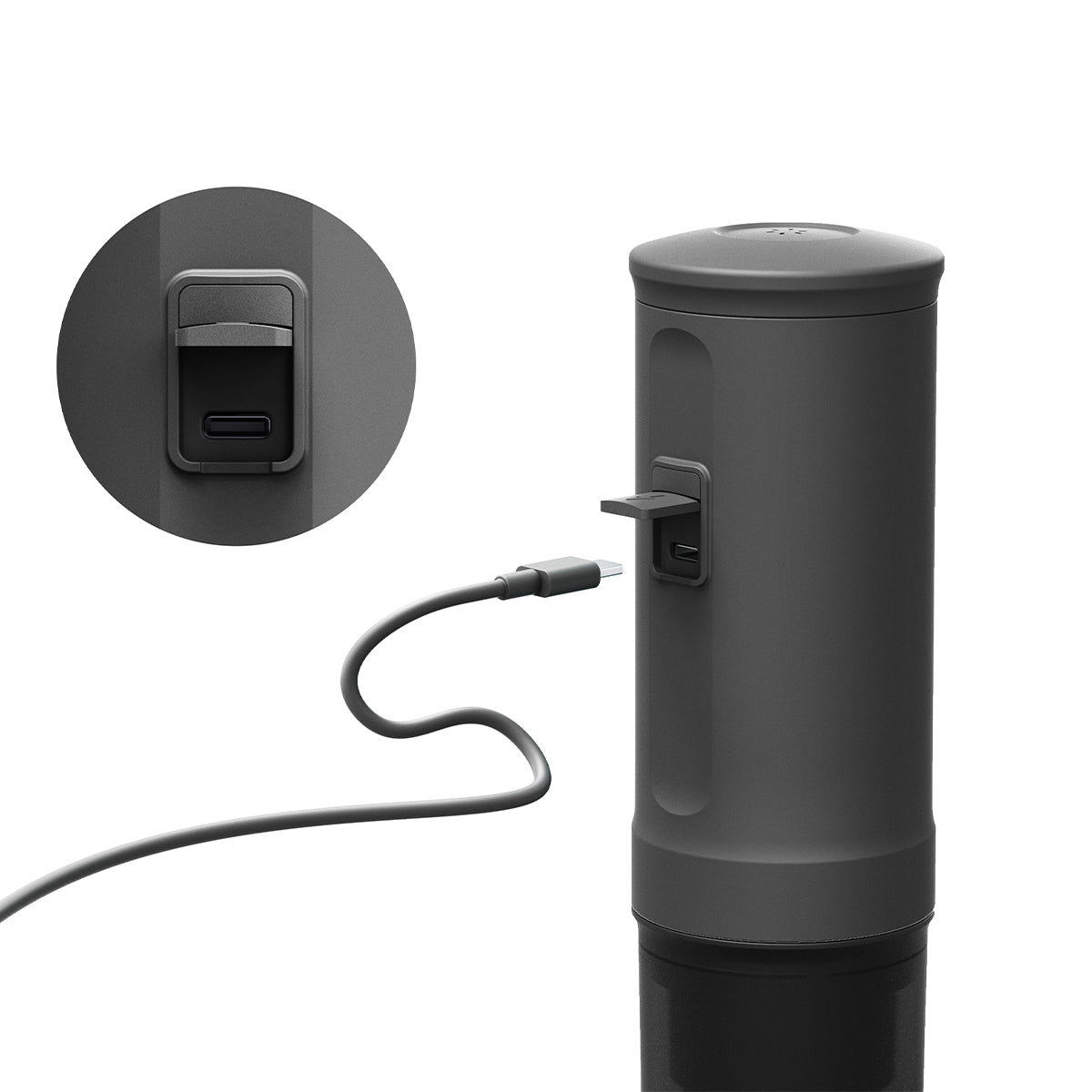 OutIn Nano, Macchina da caffè espresso elettrica portatile, Usb-C – Space Grey