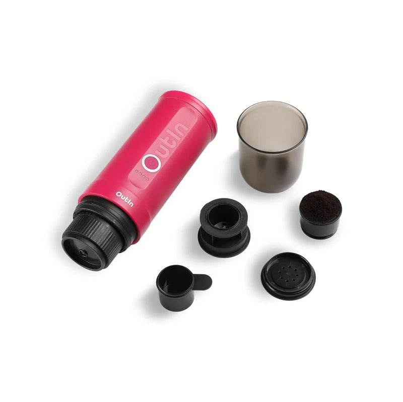 Outin Nano Macchina da Caffè Portatile Crimson Red