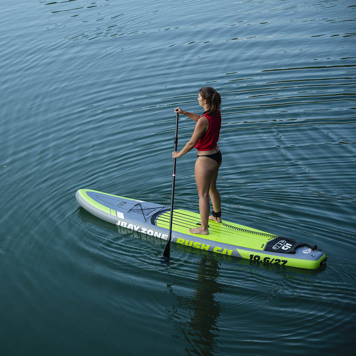 JBAY.ZONE Rush CJ1 10'6" – SUP Gonfiabile Racing per Giovani Rider e Allenamento Tecnico