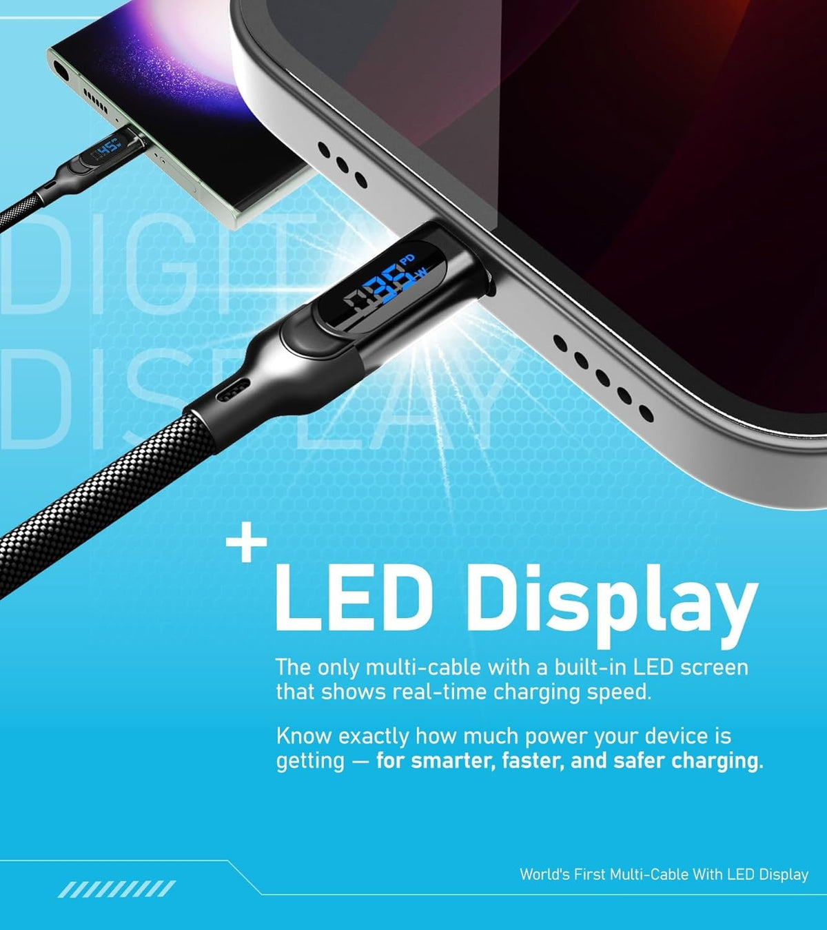 Futuritza Hydra led Triple Type-C 100W