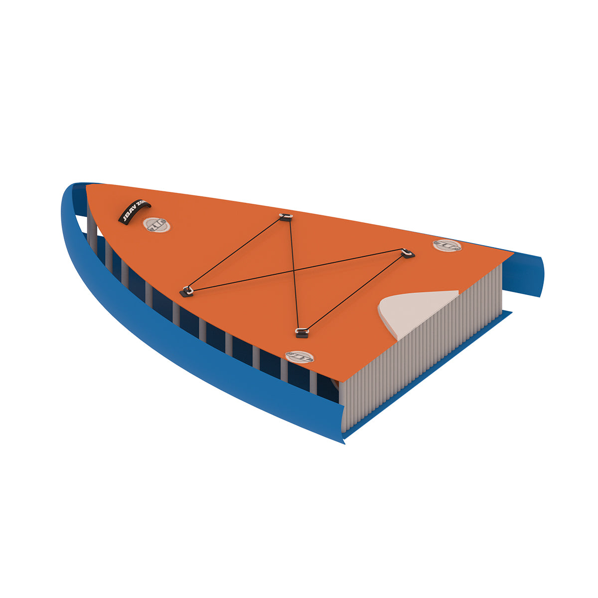 Tavola Stand Up Paddle SUP Gonfiabile JBAY.ZONE BIG SUP Y3 17'