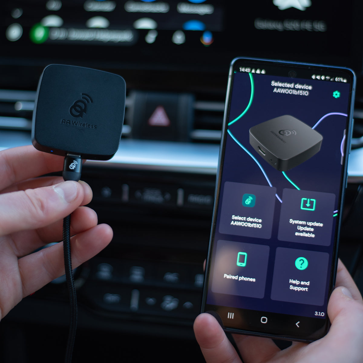 AAWireless – Wireless Android Auto Adapter