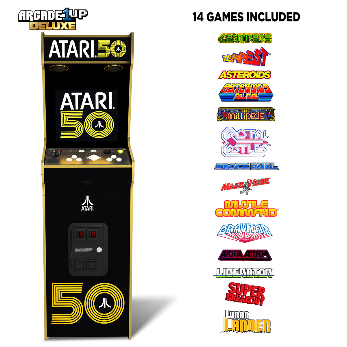 Arcade1Up Atari 50th Anniversary Deluxe Arcade