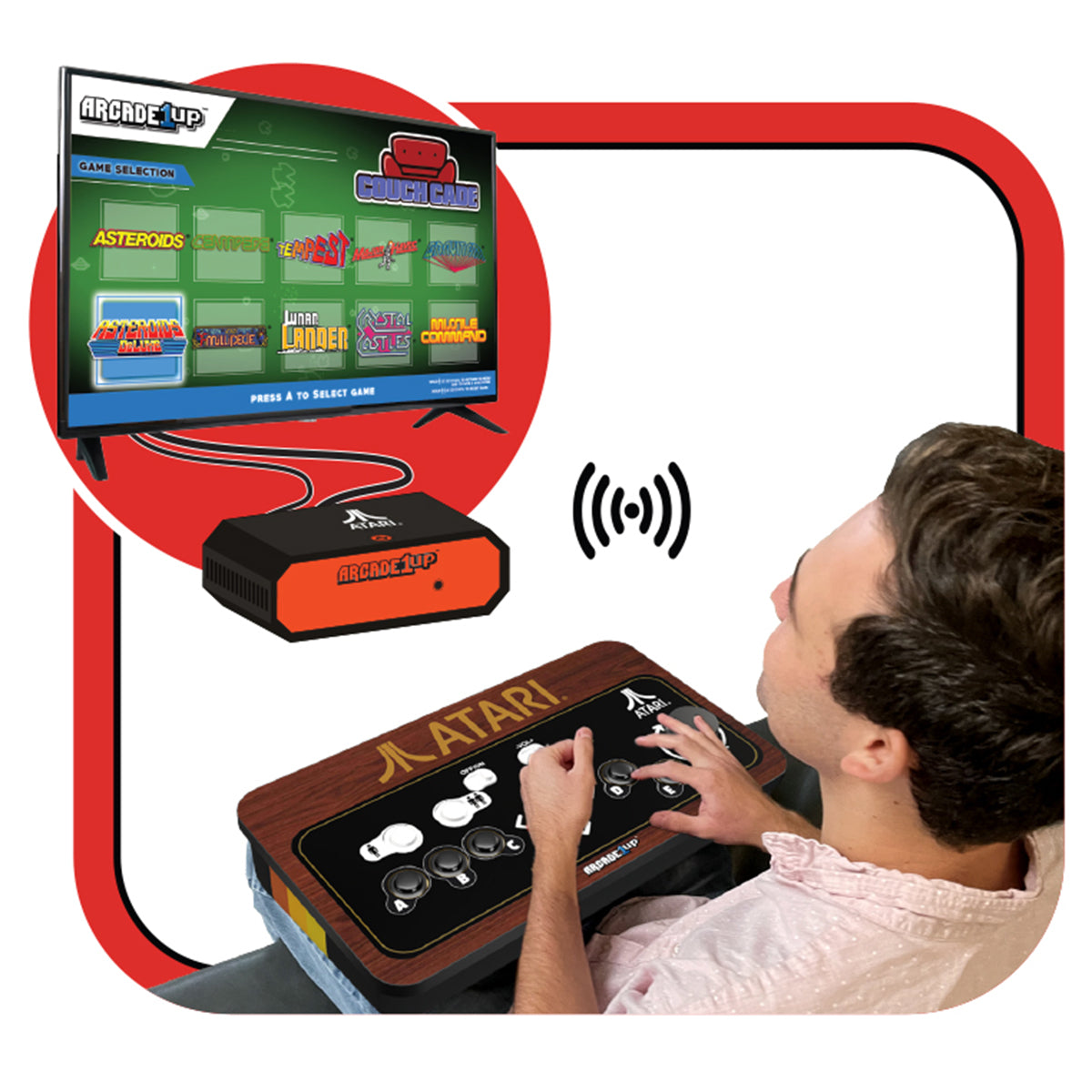 Arcade1Up Couch Cade -Atari