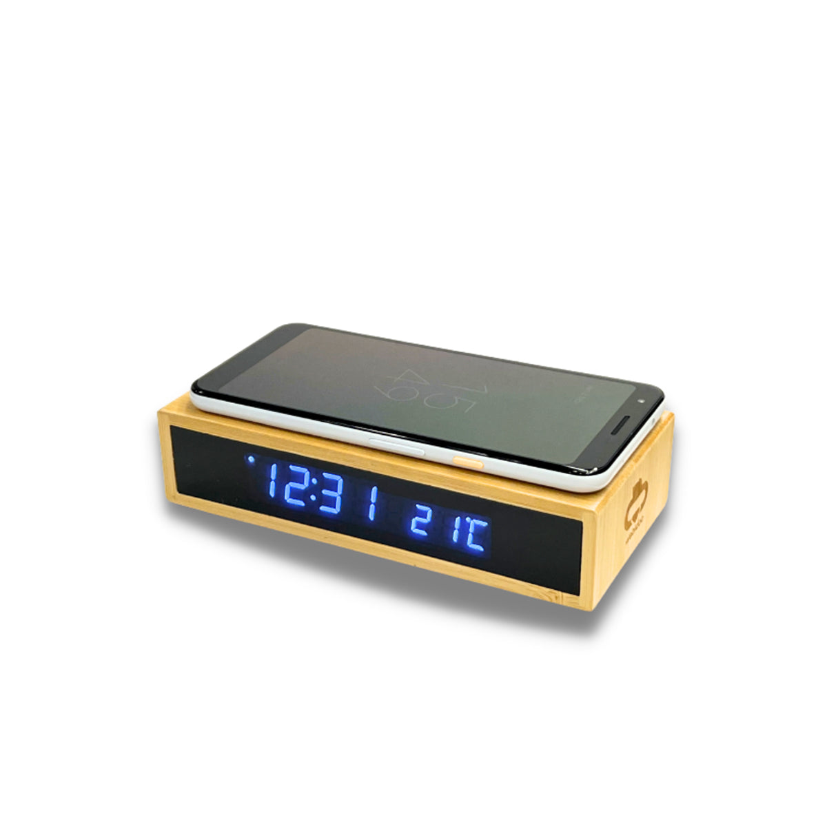 Webidoo Merchandising - Wireless Charger & Alarm Clock