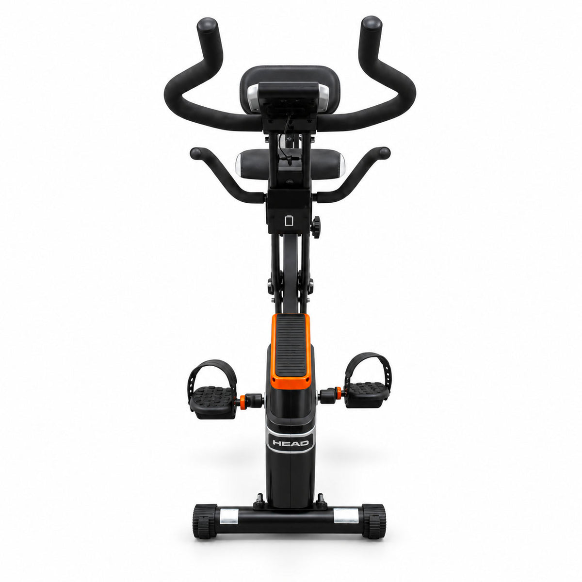 HEAD Fitness – Cyclette Pieghevole con Schienale e Bluetooth