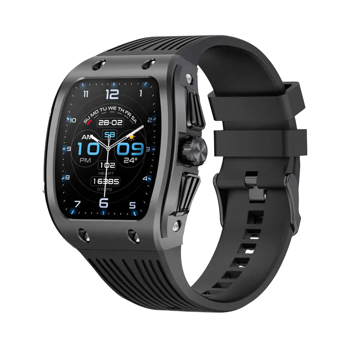 KSIX Hero 2 – Smartwatch con Chiamate Bluetooth, Display IPS 1,76", IP68 e ChatGPT