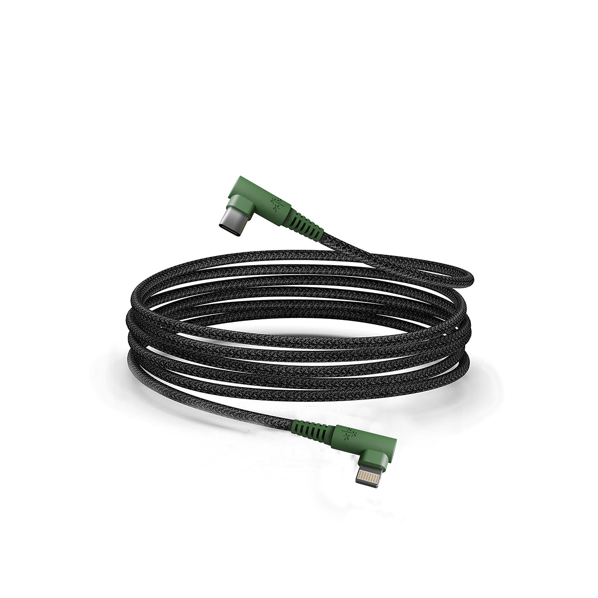 HUNE HIEDRA CL – Cavo USB-C a Lightning con Connettore a 90° in Materiali Riciclati