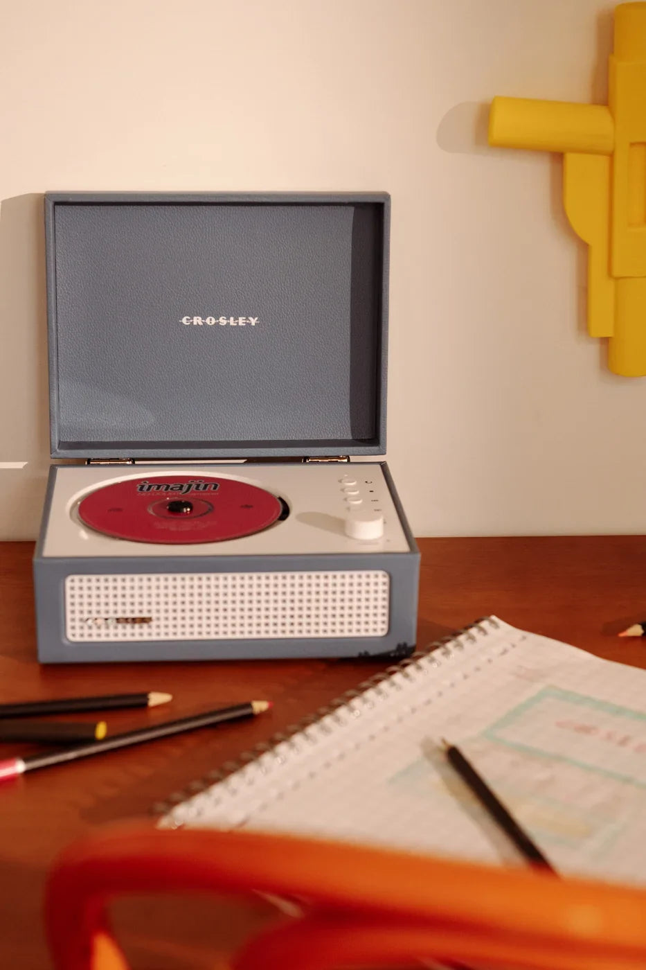 Crosley Voyager CD Player – Lettore CD Portatile Bluetooth 6.0 con Radio FM