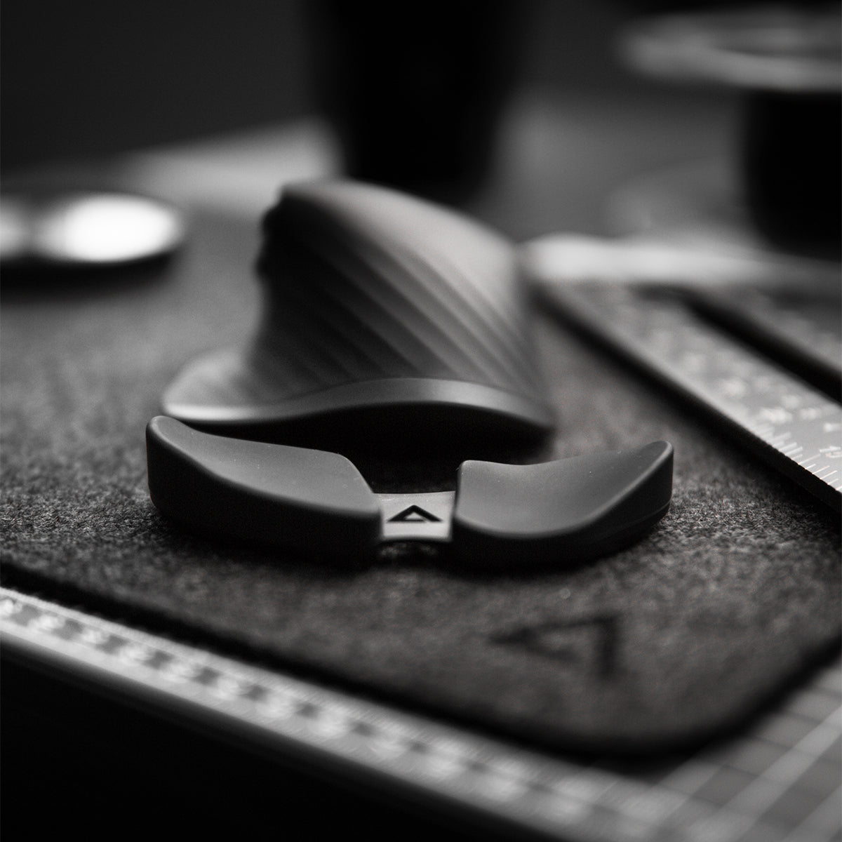 DeltaHub Carpio 2.0 Ergonomic wrist rest Black