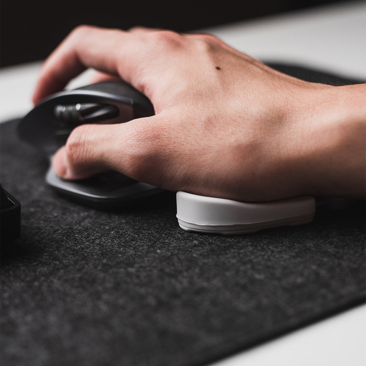 DeltaHub Carpio 2.0 Ergonomic wrist rest White