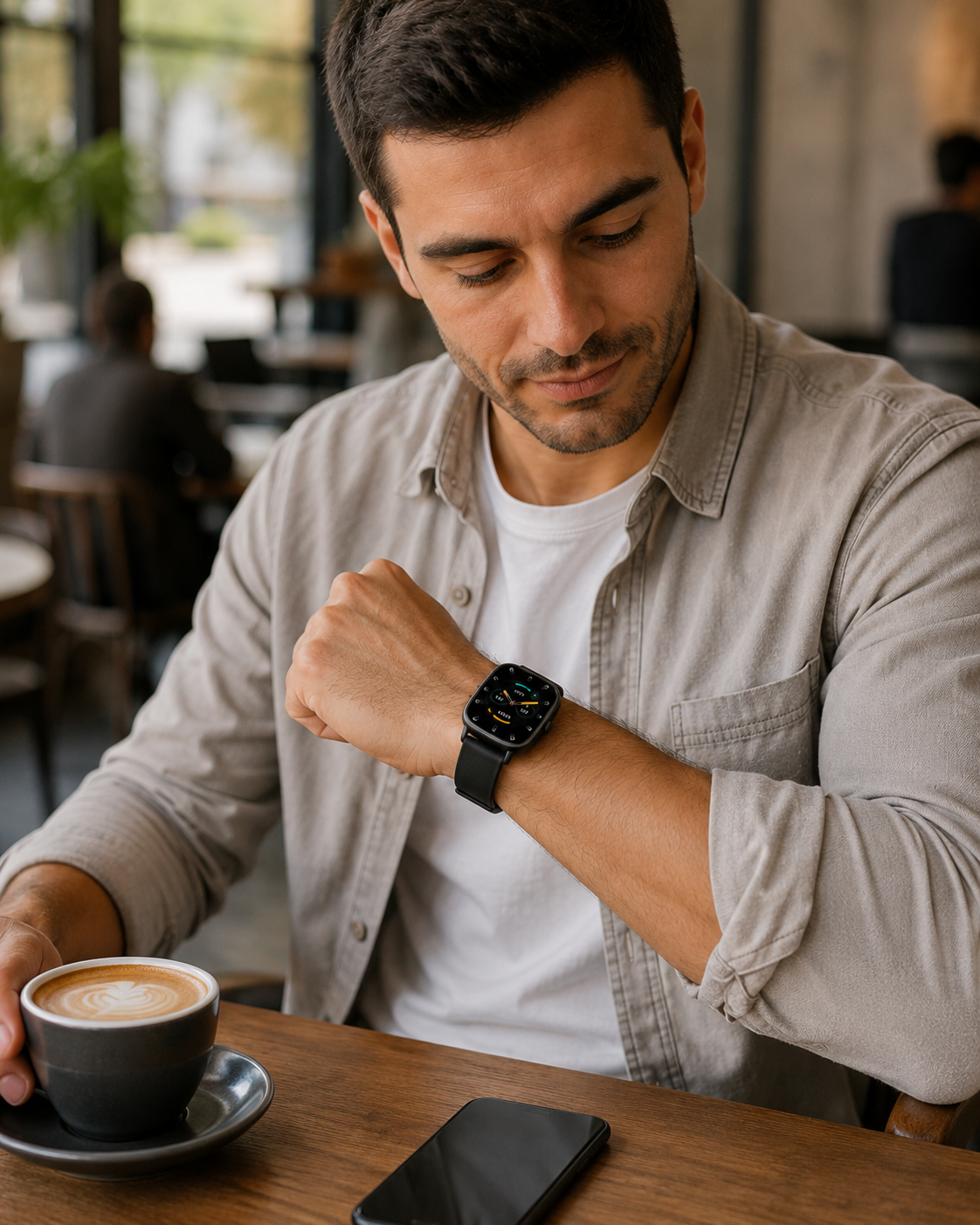 KSIX Pulse Nero – Smartwatch TFT 1,83" con Chiamate Bluetooth, oltre 100 Modalità Sport e IP68