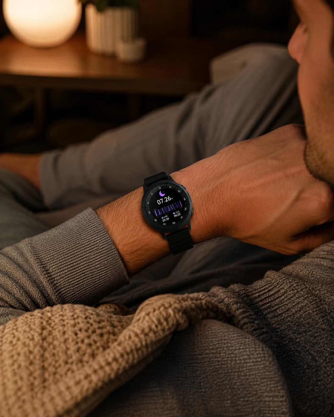 KSIX Core 3 Nero – Smartwatch AMOLED 1,32" con Chiamate Bluetooth, IP67 e Cinturino Magnetico