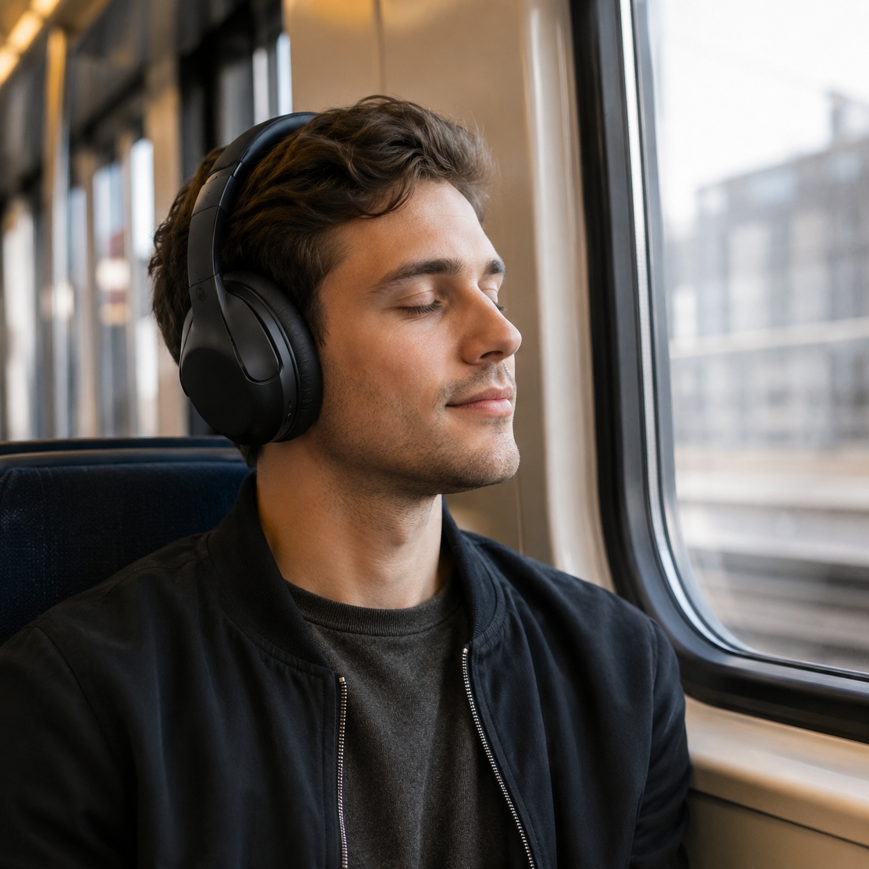 HEAD HDTW04 – Cuffie Wireless Over-Ear ANC + ENC con 30 Ore di Autonomia