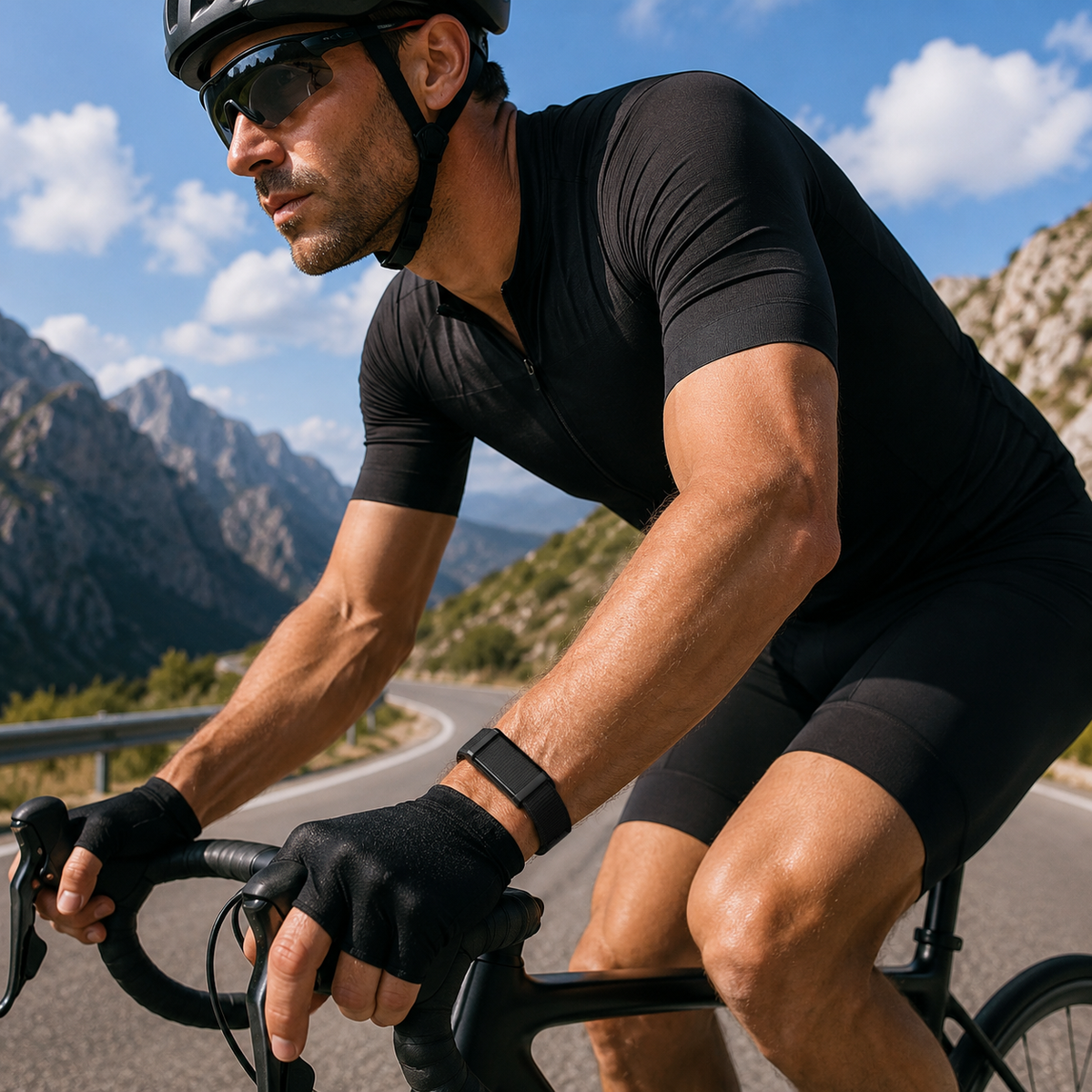 KSIX Vitalis BSB01N – Smartband Senza Schermo con Monitoraggio Salute, 5ATM e fino a 40 Giorni di Autonomia