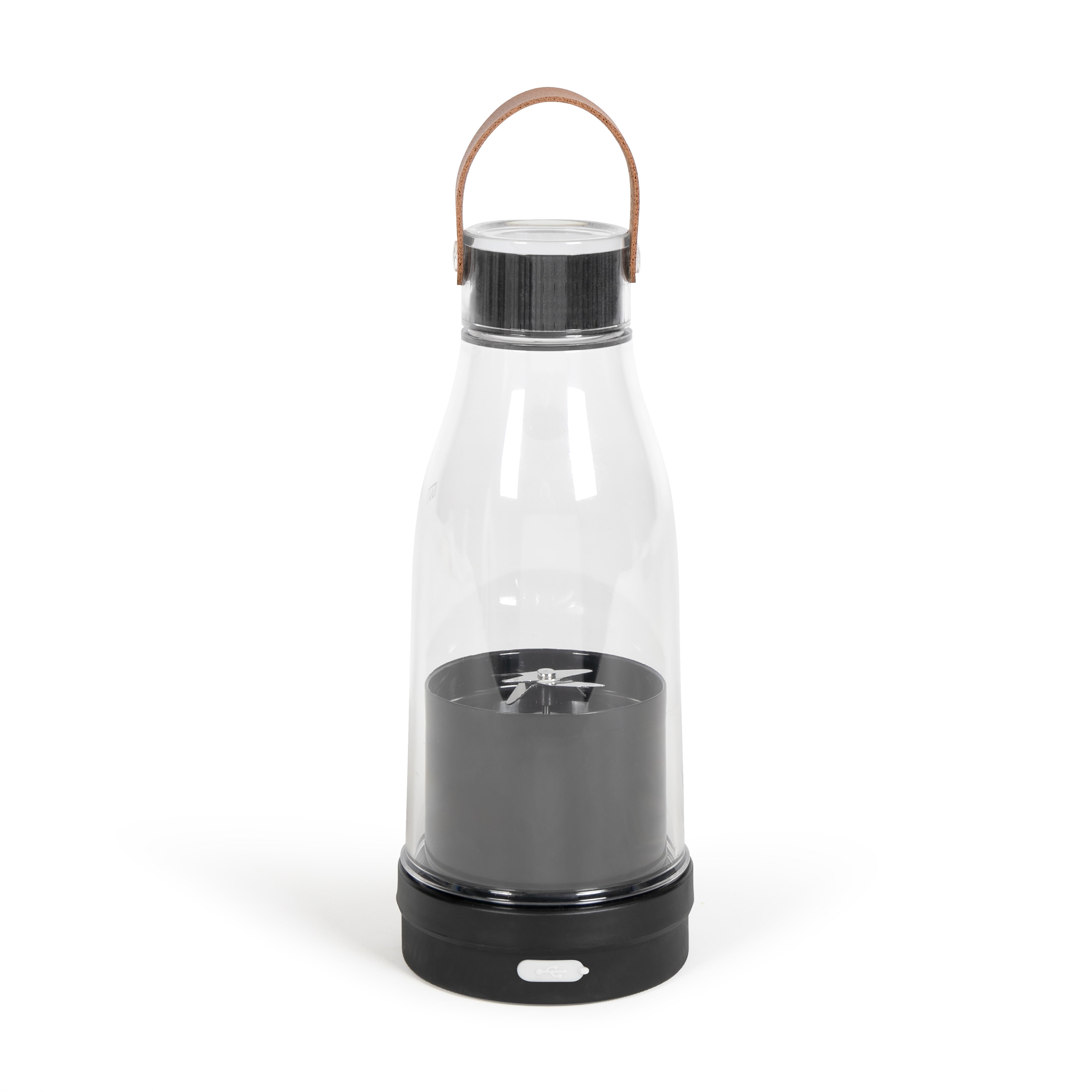 Delta Portable Blender Black– Frullatore Portatile Ricaricabile USB con Bottiglia To-Go