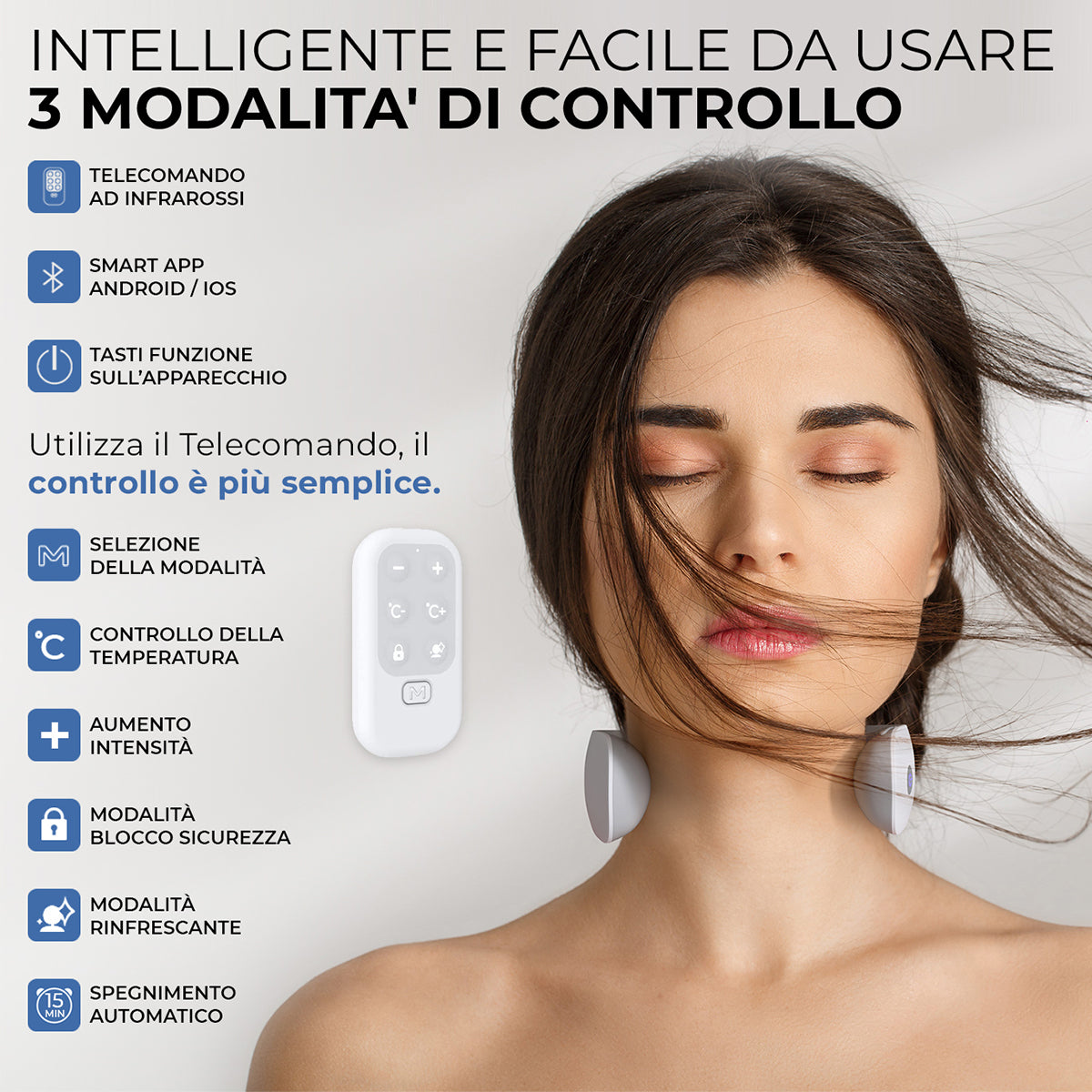 ENOA M5 – Massaggiatore Cervicale TENS-EMS