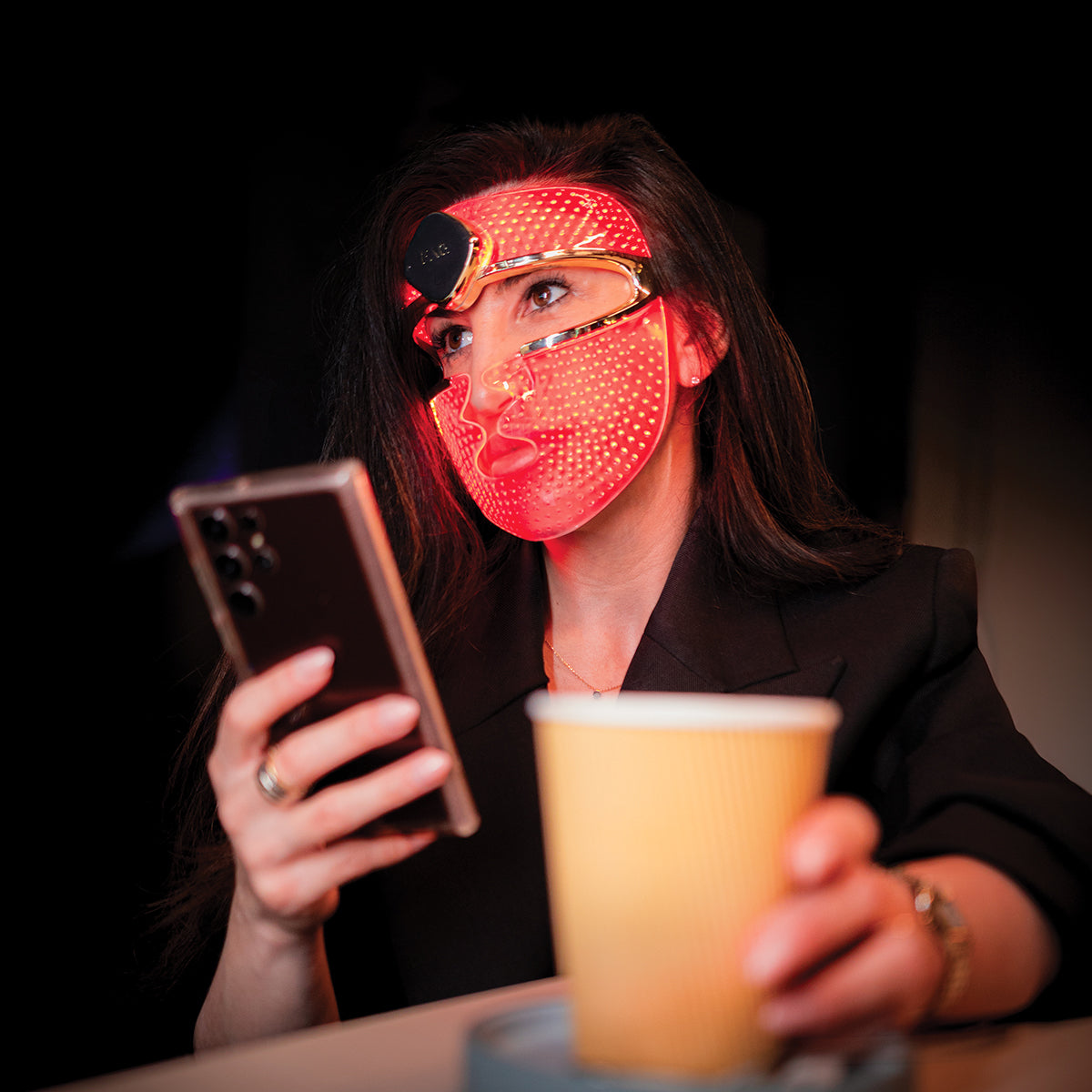 FAQ™ 202 Maschera LED Anti-Age in Silicone