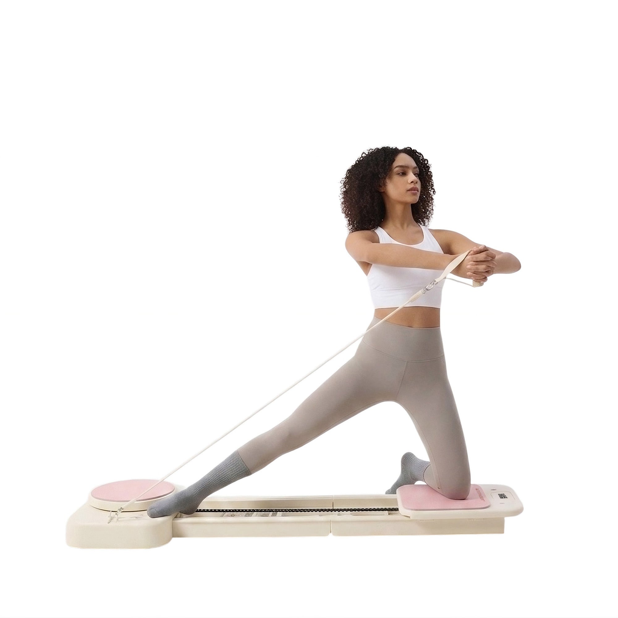 FITPADDY FitBoard – Pilates Reformer Pieghevole e Portatile per Allenamento a Casa