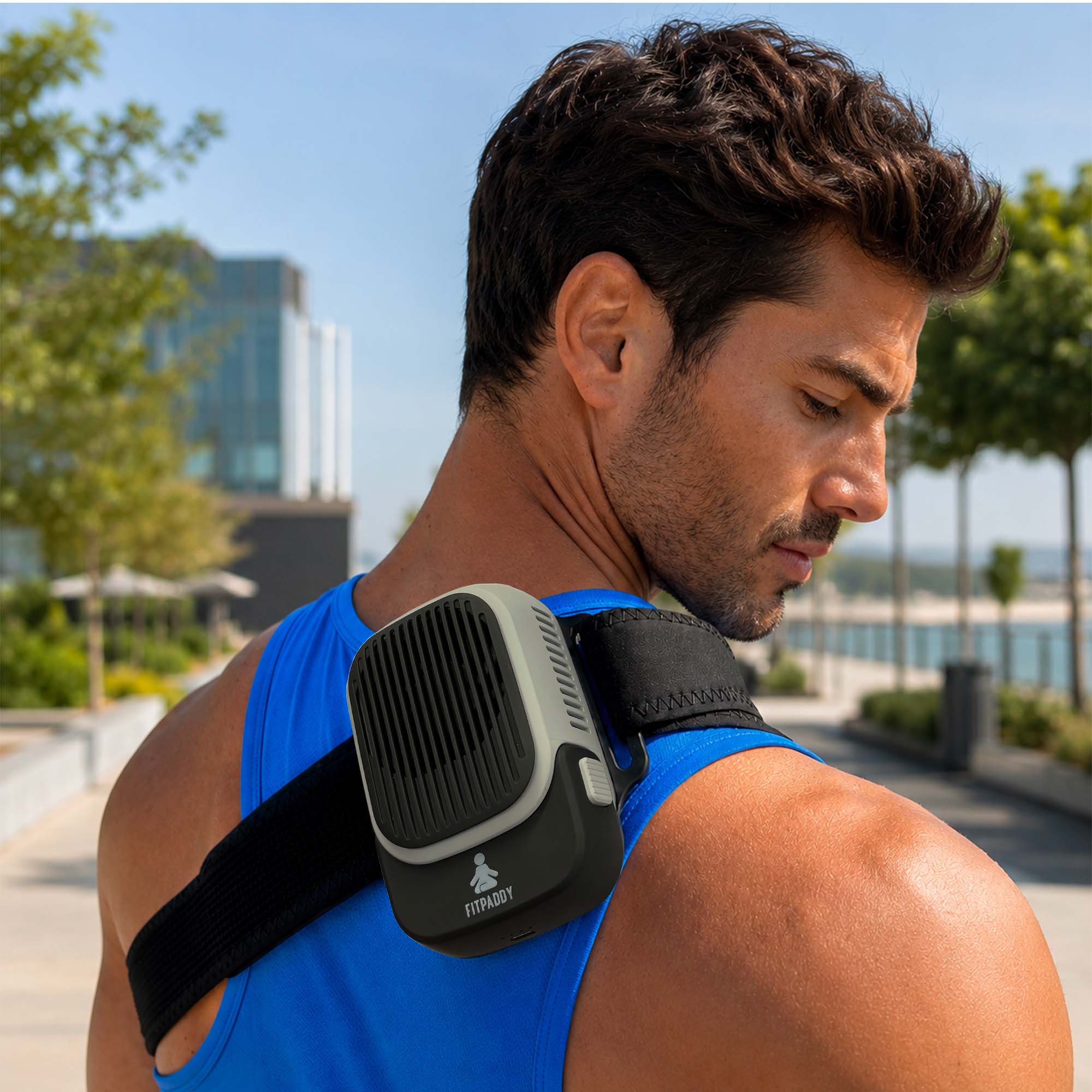 FITPADDY FitRelief – Elettrostimolatore Wireless TENS ed EMS Smart con Controllo da Smart