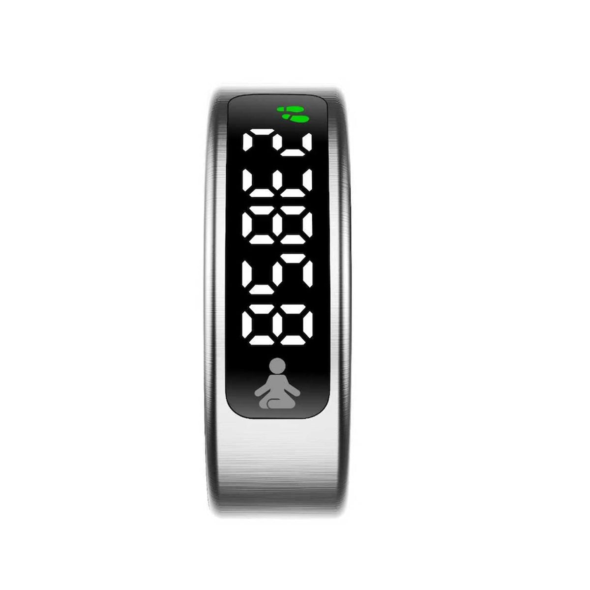 FITPADDY FitRing Pro – Smart Ring con Display LED Touch, Vibrazione, 100+ Sport e Monitoraggio 24h