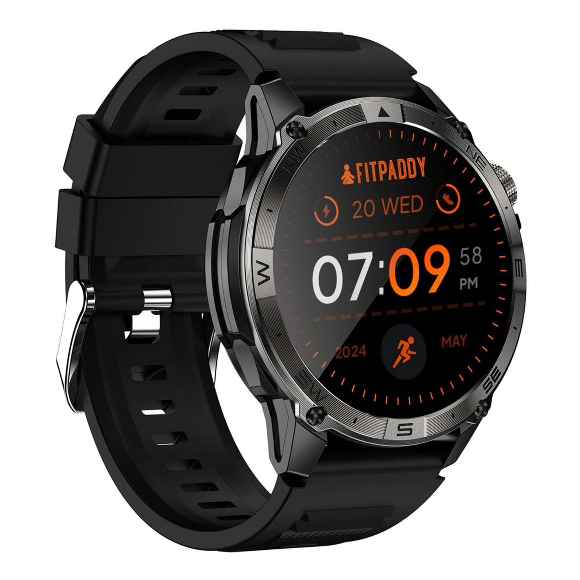 FITPADDY FitWatch Ranger GPS – Smartwatch AMOLED 1,43" con GPS Integrato, Chiamate Bluetooth e IP68
