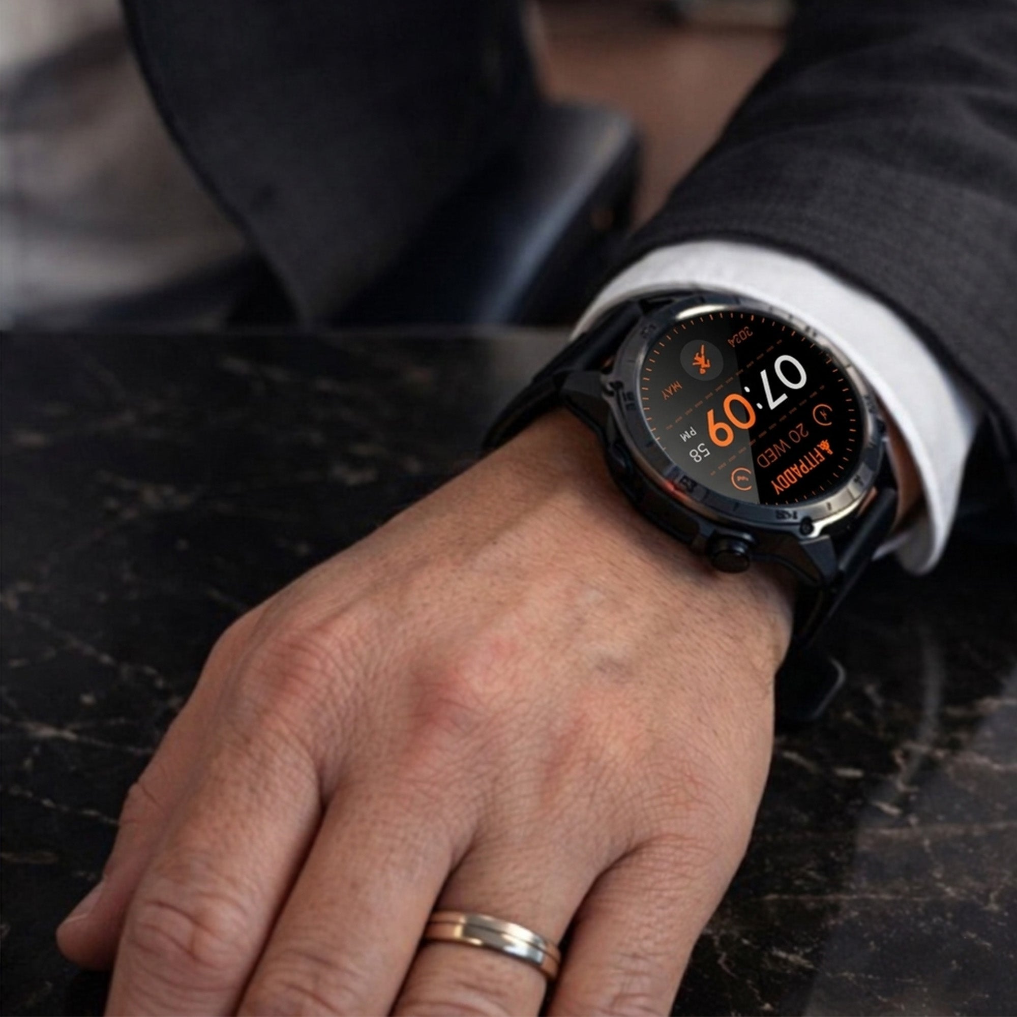 FITPADDY FitWatch Ranger GPS – Smartwatch AMOLED 1,43" con GPS Integrato, Chiamate Bluetooth e IP68