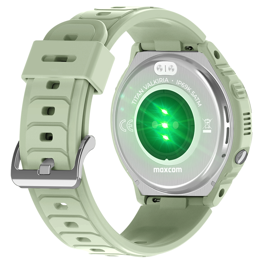 MAXCOM FW100 Titan Valkiria Verde – Smartwatch AMOLED