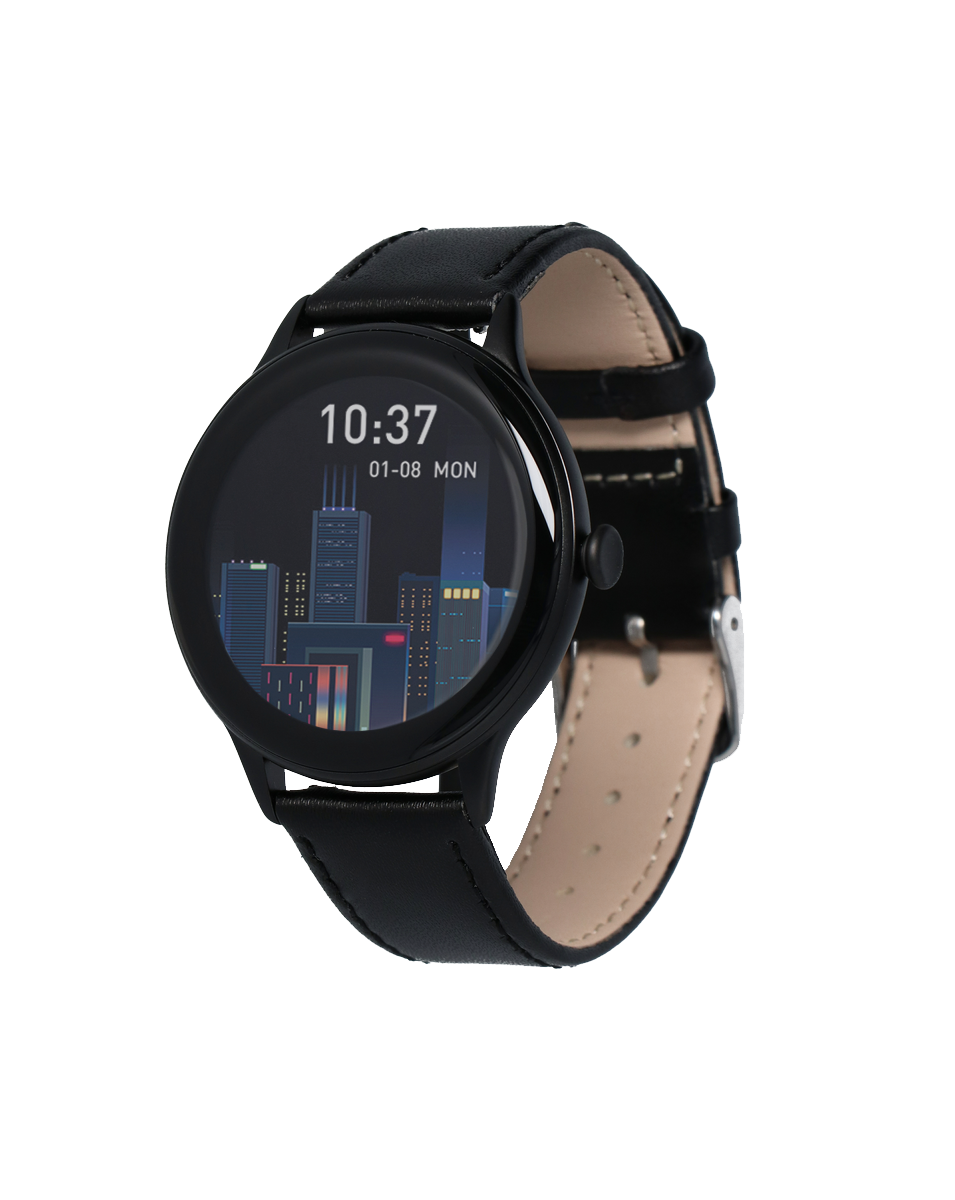 MAXCOM FW48 Vanad Smartwatch Nero Opaco – AMOLED 1.32” e Funzioni Smart Avanzate