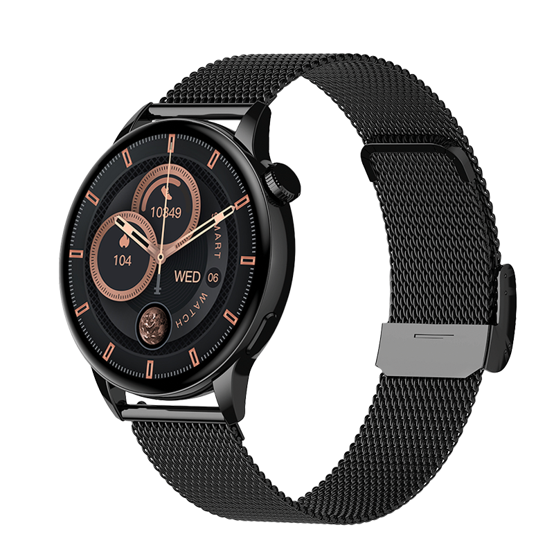 MAXCOM FW58 Vanad Pro Smartwatch Nero – AMOLED 1.3” con Chiamate Bluetooth e Monitoraggio Avanzato