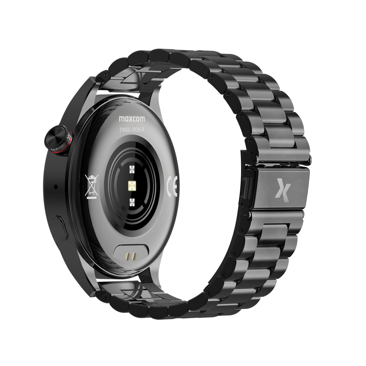 MAXCOM FW66 Iron R Grigio/Nero – Smartwatch AMOLED