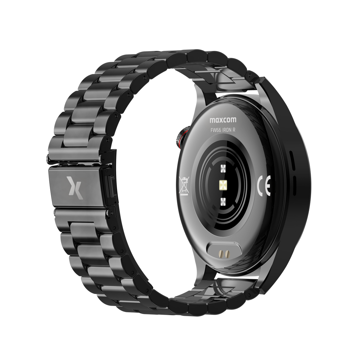MAXCOM FW66 Iron R Grigio/Nero – Smartwatch AMOLED