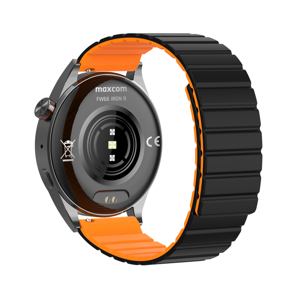 MAXCOM FW66 Iron R Grigio/Nero – Smartwatch AMOLED