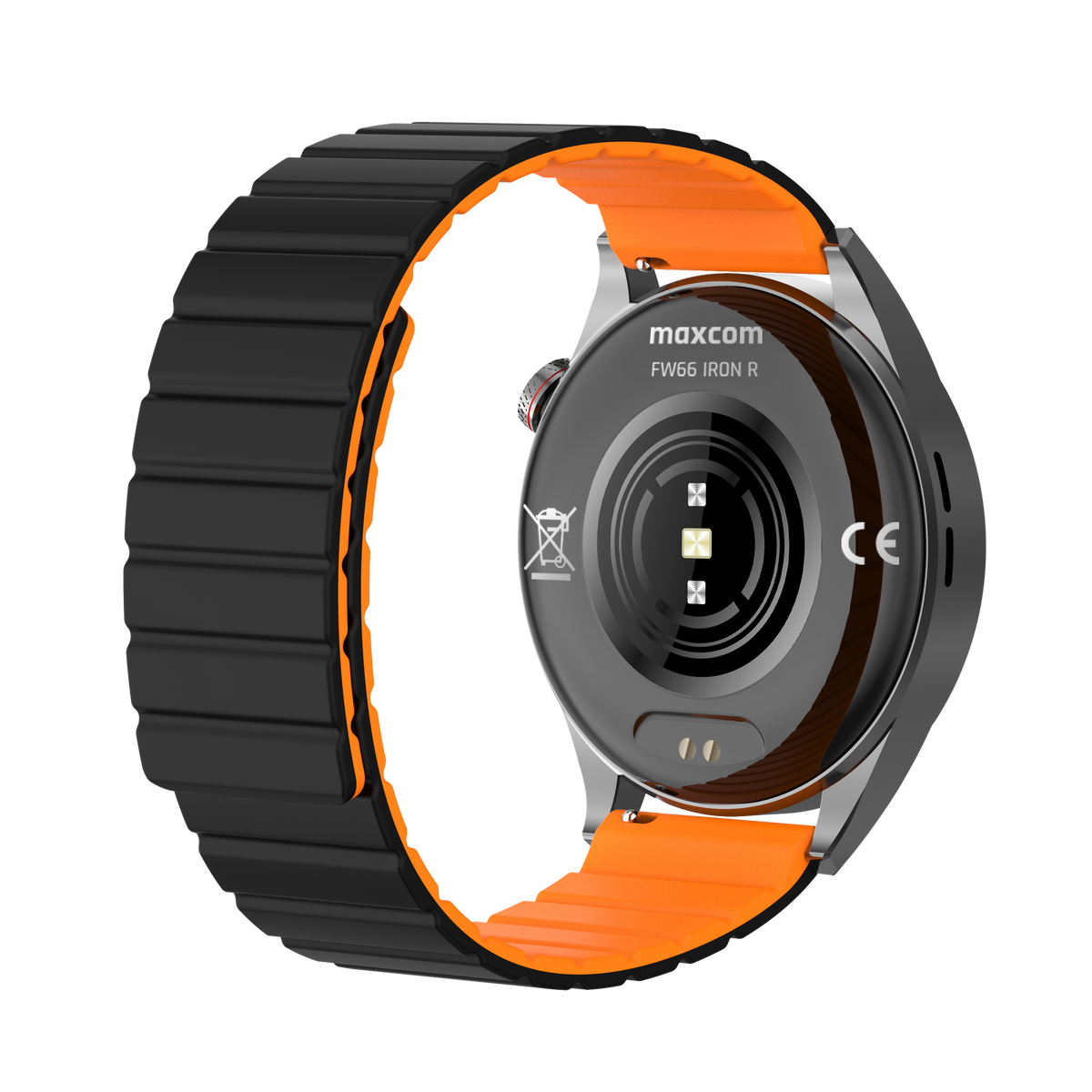 MAXCOM FW66 Iron R Grigio/Nero – Smartwatch AMOLED