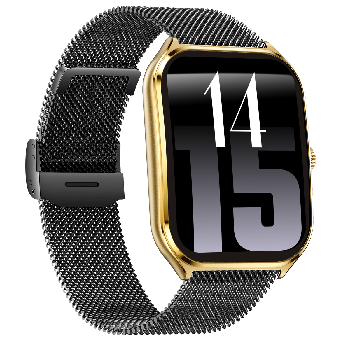 MAXCOM FW74 Aurum Slim Gold – Smartwatch AMOLED