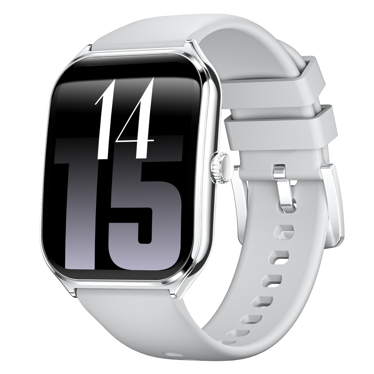 MAXCOM FW74 Aurum Slim Silver – Smartwatch AMOLED