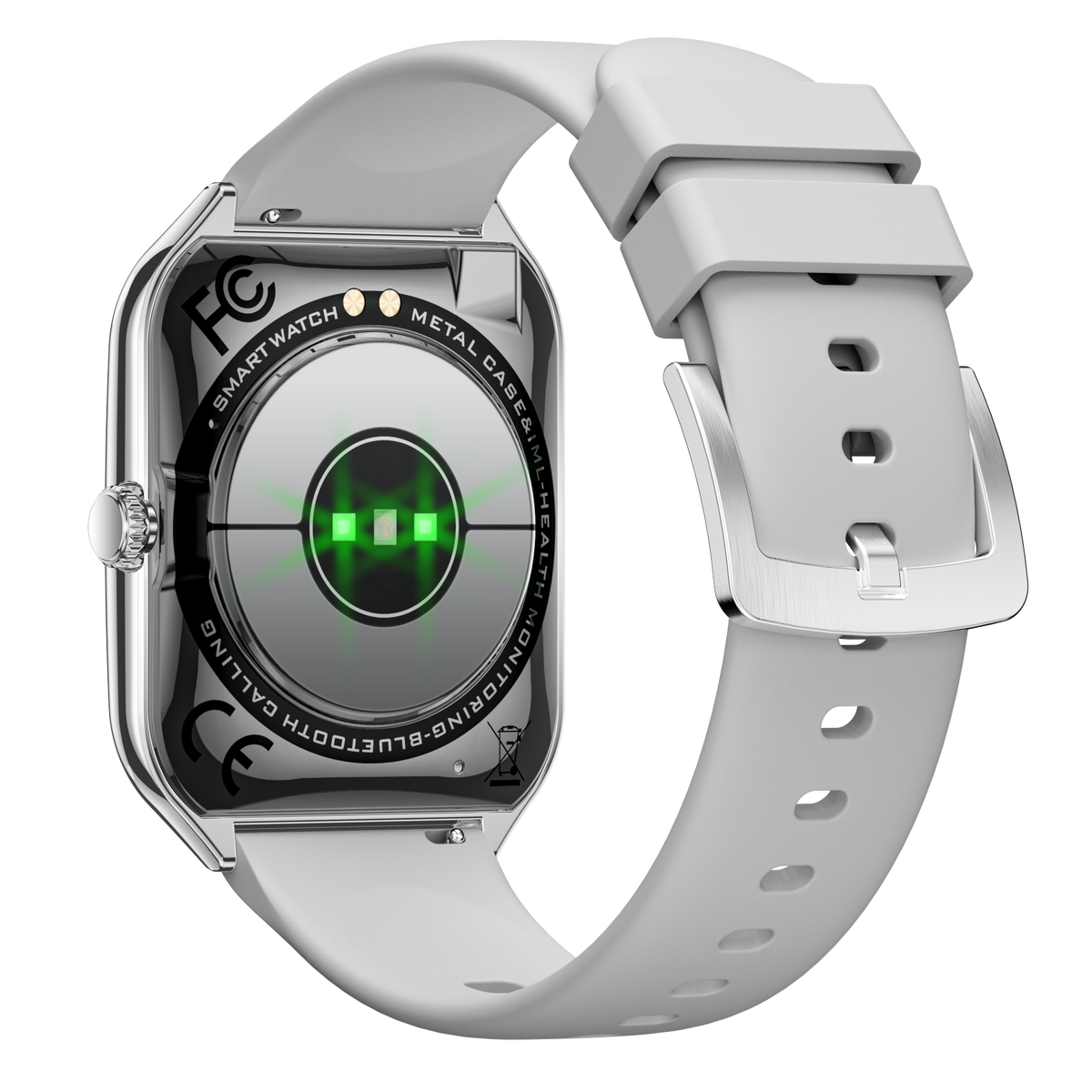 MAXCOM FW74 Aurum Slim Silver – Smartwatch AMOLED