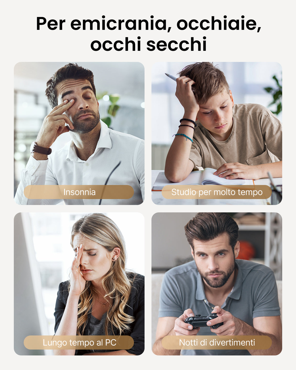 Renpho Eyeris 3 – Massaggiatore Occhi con Calore